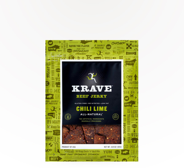 Krave All Natural Beef Jerky Chili Lime Delivered Near You Saucey