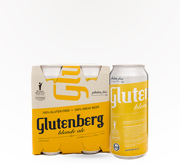 Glutenberg Gluten Free Blonde Ale Delivered Near You Saucey